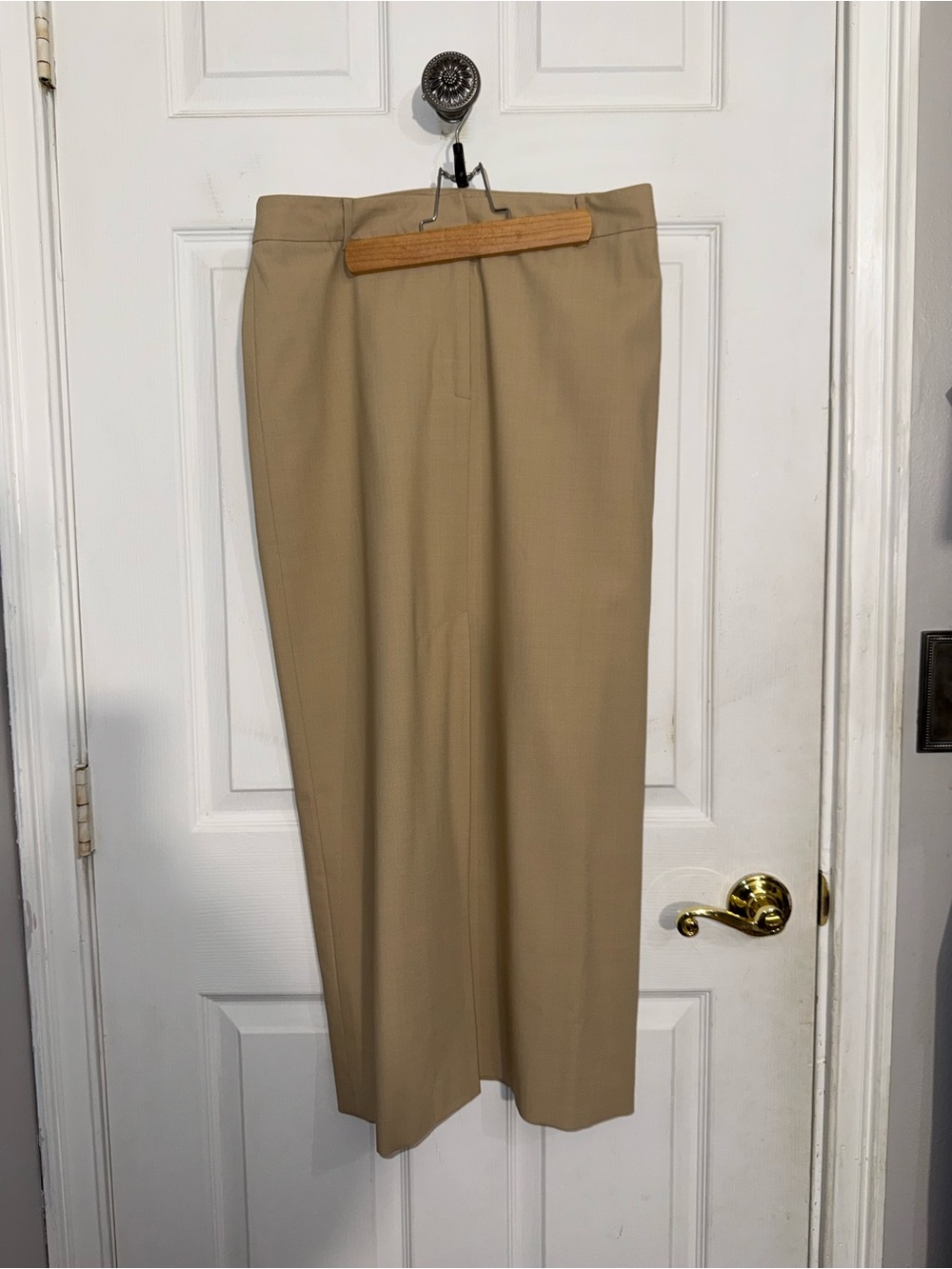 LOFT Beige Maxi Skirt